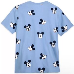 Disney Blue Mickey Mouse Short Sleeve Tee